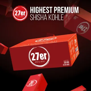 27er Original Shisha Kohle 20kg Gastro