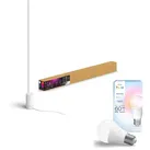 Hue Gradient Signe Stehleuchte (weiß) + Hue Essential A60 E27