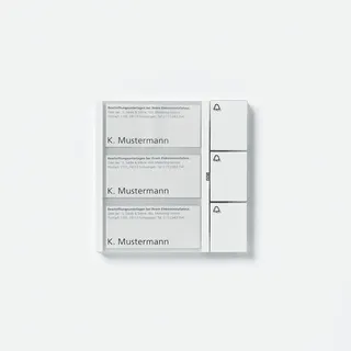 Siedle Siedle&Söhne Tasten-Modul TM 611-03 W