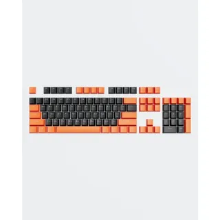 Dark Project KS-43 Tastenkappen (Schwarz/Orange, ENG/UA/RU)