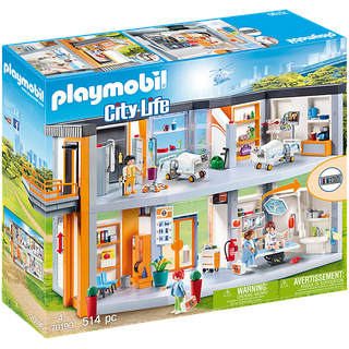 Playmobil City Life Großes Krankenhaus mit Einrichtung 70190