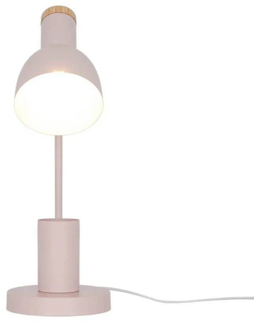 Tischleuchte Nordlux, Devone, Pink / Rosé, für Schlafzimmer, Metall, Junges Wohnen - 43.5