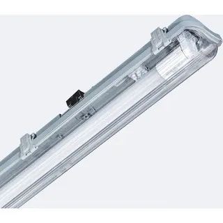 Feuchtraumleuchte 150cm IP65 mit led Röhre Glas 22W 140lm/W 4000K Neutralweiß