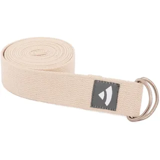 Bodhi Yogagurt Asana Belt, Metallringe Baumwolle natur