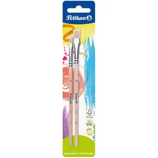 613F Pinsel-Set Größe 4,10, 2-teilig