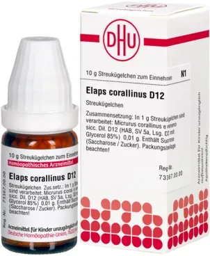 ELAPS corallinus D 12 Globuli 10 g