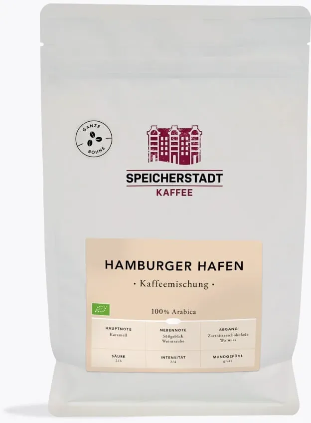 Speicherstadt Hamburger Hafen Kaffeemischung Bio 500g