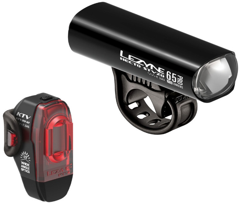 LEZYNE Beleuchtungsset Hecto Drive Pro 65 + KTV Drive | StVZO