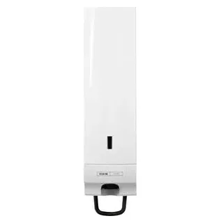 CWS Paradise Cream Universal, Seifencremespender mit Schloss HxBxT 354,2x93,6x120,4mm, weiß, 4001000, zur Wandmontage, Kunststoff, 1000ml