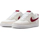 NIKE Court Vision Low Sneaker Damen 100 - white/team red/adobe/dragon red 41