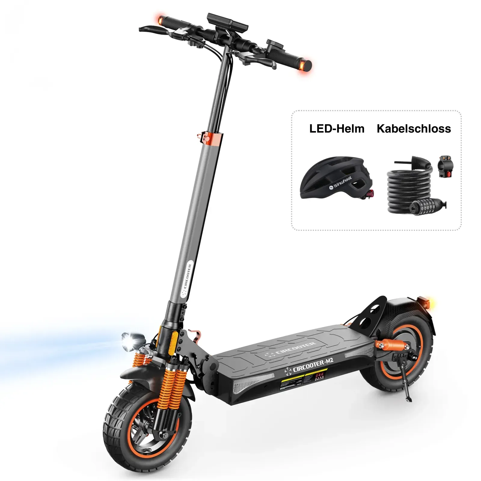 M2 500W Offroad E-Scooter Mit Straßenzulassung (ABE,eKFV)