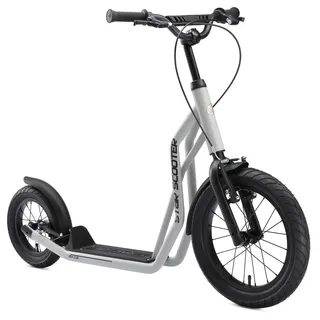Star Scooter Kinder Cityroller 16 ab 8 Jahre, mit Luftreifen, Mixed grau No Size