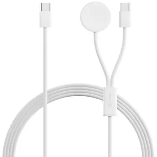 Xlayer Ladekabel USB-C Stecker 1,5 m Weiß