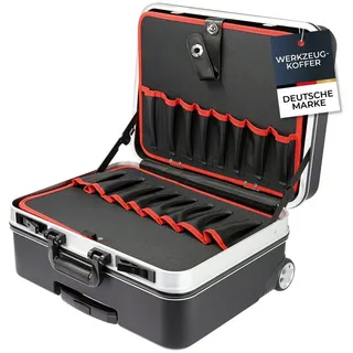 HMF Werkzeugtrolley leer ABS-Kunststoff schwarz 47 x 40 x 24,5 cm