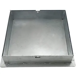 EINSIDE Verzinkter Schachtdeckel zum Befüllen, Versenkte Schachtdeckel mit Rahmen, Auspflasterbar Inspektionsdeckel Unsichtbar, Höhe 8 cm, 70 x 70 cm