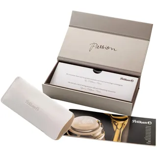 Pelikan Souverän M400 Kolbenfüller schwarz/grün/gold M (mittel), 1 St.