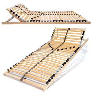 7-Zonen Lattenrost Ergo Kopfteil verstellbar 80 x 200 cm