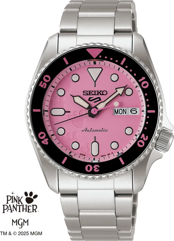 Seiko Seiko 5 Sports SKX Series Pink Panther Limited Edition Unisexuhr SRPM07K1