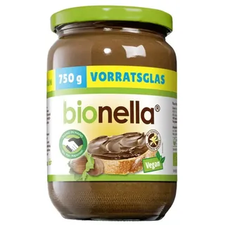 bionella Nuss-Nougat-Creme vegan HIH bio 750g