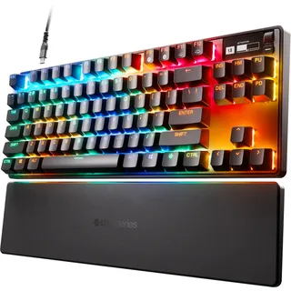 SteelSeries Apex Pro TKL (2023), Gaming Tastatur, Mechanisch, Sonstiges, Kabelgebunden, Schwarz