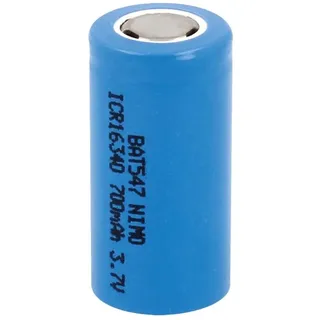 Electronic Nimo PILA RECARGABLE 700 mAh, 3,7 V, LC16340 NIMO Ø16 x 34 mm