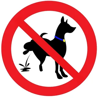 Wildebabsklbt 11 cm 2 Stück Hochwertige Schild Aufkleber-Folie Sticker Decal Hunde Pinkeln Verboten S149