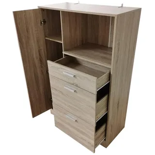 Hti-Living HTI-Line Küchenschrank Kombi L Küchenbuffet  beige