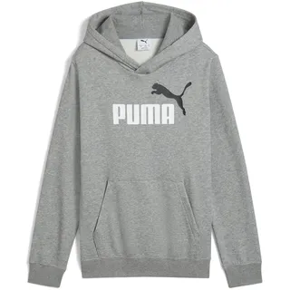 Puma Jungen ESS 2 Color No. 1 Logo Hoodie FL B Kapuzenpullis, Medium Gray Heather,