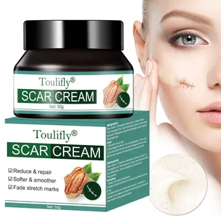 Narbencreme, Narbensalbe, Dehnungsstreifen Creme, Narbencreme Gesicht, Scar Cream, Akne Creme, Akne-Flecken, C-Schnitte, Brennen, Akne, Alte & Neue Narben, Dehnungsstreifen