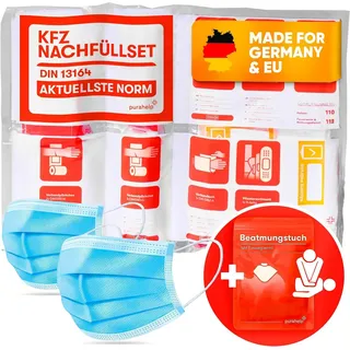 purahelp PURAHELP® Erste-Hilfe-Nachfüllset [DIN 13164] für KFZ erweitert