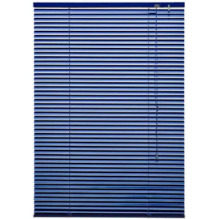 Jalousie LIEDECO "Aluminium-Jalousie" Gr. 18, blau (royalblau), B:110cm H:160cm, Jalousien, Aluminium