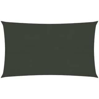 vidaXL Sonnensegel 160 g/m2 Anthrazit 3,5x5 m HDPE