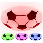 Kinder Decken Lampe DIMMBAR Fußball Glas Leuchte FERNBEDIENUNG im Set inkl. RGB LED Leuchtmittel
