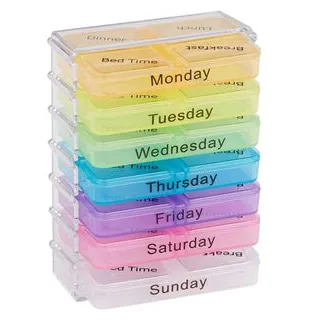 Wundmed WUNDmed® Tablettenbox Rainbow bunt