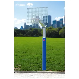 Sport-Thieme Basketballanlage ""Fair Play Silent 2.0"" mit Kettennetz, Korb ""Outdoor"" abklappbar, 180x105 cm