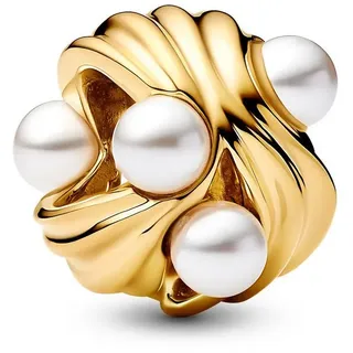 Pandora Charm Abstrakte Wellen Goldfarben