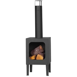 Gardener 200-2 Gartenkamin Kamin Terrassenofen lackiert 35x35 cm