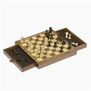 GoKi Magnetisches Schachspiel mit Schubladen (26x26cm)