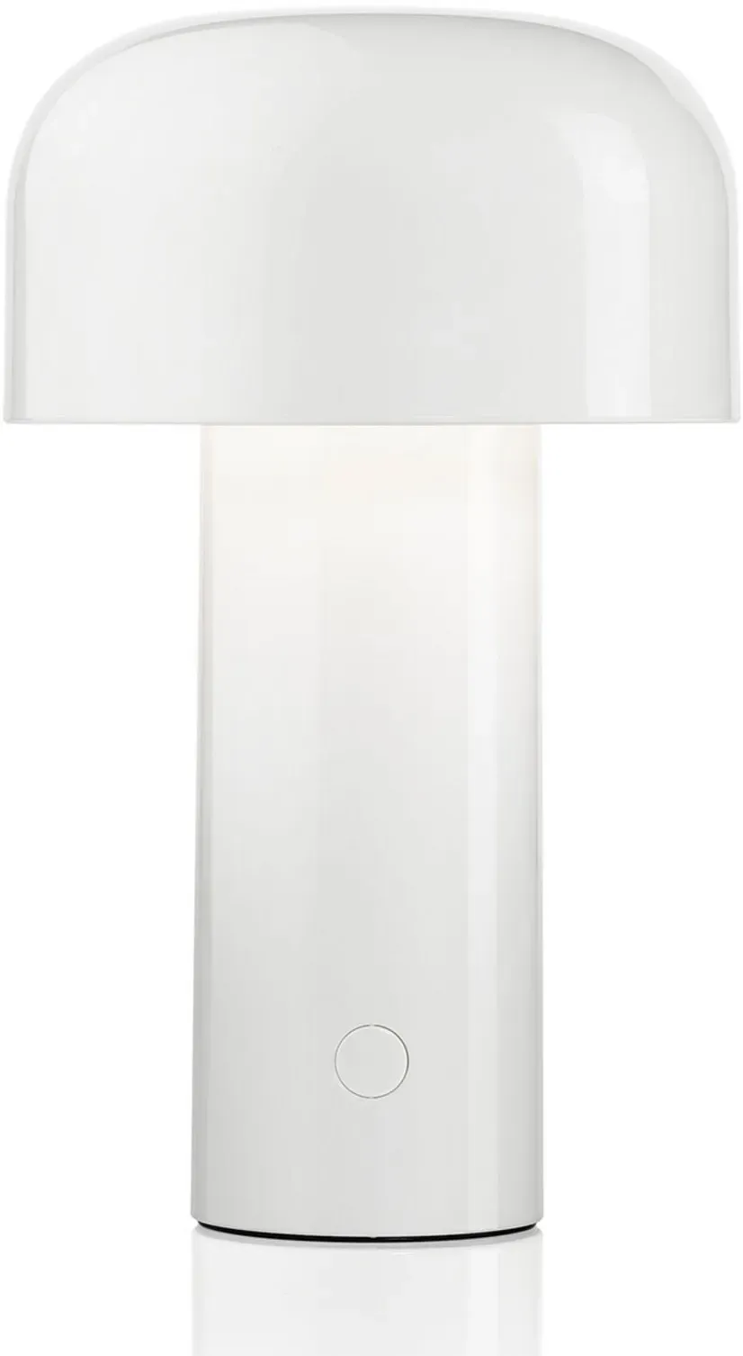 Tischleuchte FLOS, Bellhop, dimmbar, Weiß, für Wohnzimmer, Kunststoff, Design - 21