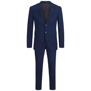 JACK & JONES Franco Anzug Medieval Blue / Super Slim Fit 54