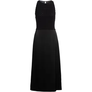 Boss Strickkleid »Fawrence Premium Damenmode«, Midi-Länge, im Materialmix Gr. M (38) N-Gr, Black 001, , 29063731-M N-Gr