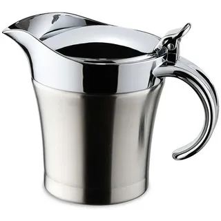 Gravidus Sauciere Edelstahl Thermo Sauciere 500ml mit Klappdeckel