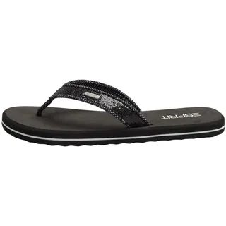 ESPRIT Damen Beach Flipflop, 001/Black, 36 EU - 36 EU