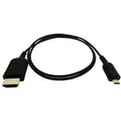 Atomos HDMI (Typ A) — micro HDMI (Typ D) (0.80 m), Videokabel, Schwarz