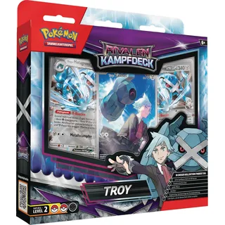 Pokémon Rivalen-Kampfdeck – Troy (1 sofort spielbares Deck mit 60 Karten)