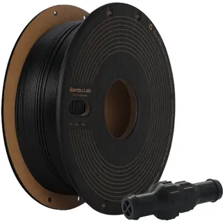 Bambu Lab PPS-CF, Farbe: Schwarz, Gewicht: 750g, Filamentgröße: 1.75 mm