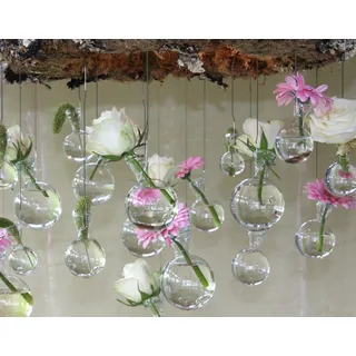 NaDeco Kugelvase Glas Ø 57 mm 5 St.