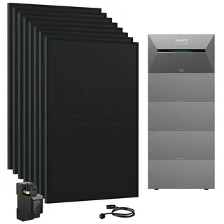 13,4 kWh inkl. 4x B2700 Erweiterungsakku + 8x 440 W Solarpanel