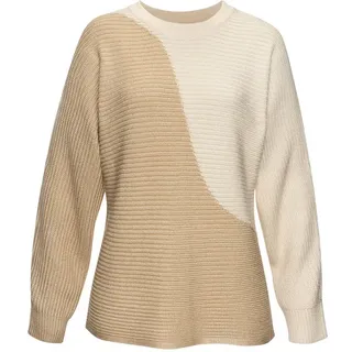 VIVANCE Strickpullover Damen beige-sand Gr.36/38