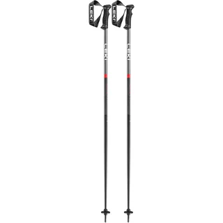 Leki Alpino Leki Qntm Skistöcke, Black-Anthracite-red, 135CM